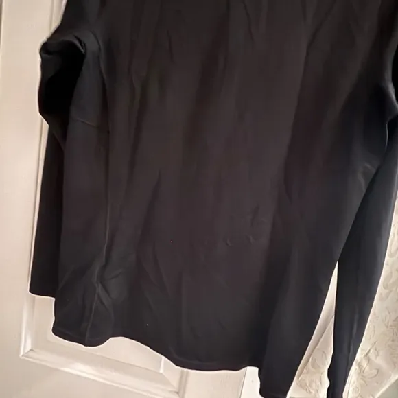 Patagonia Capilene Midweight Zip-Neck S Black 1/4 zip pullover Baselayer EUC
