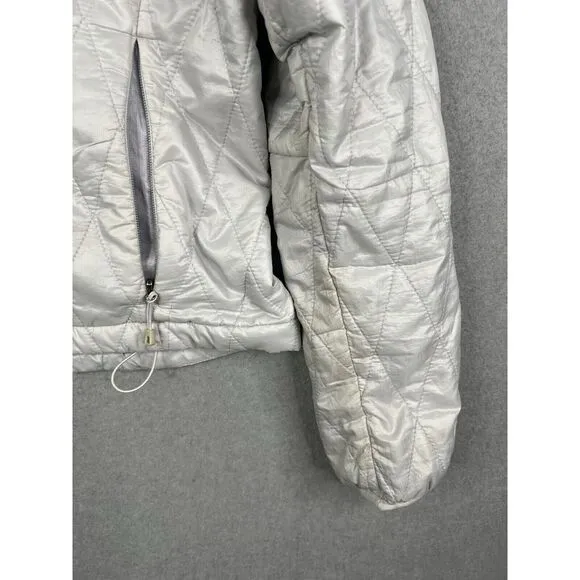 Patagonia Women's MICRO PUFF JACKET Down Puffer Feather Prima‎ Loft Gray Size S