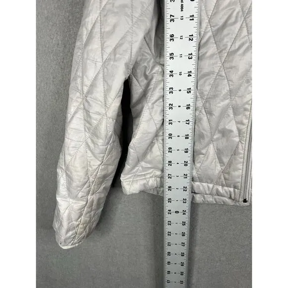 Patagonia Women's MICRO PUFF JACKET Down Puffer Feather Prima‎ Loft Gray Size S