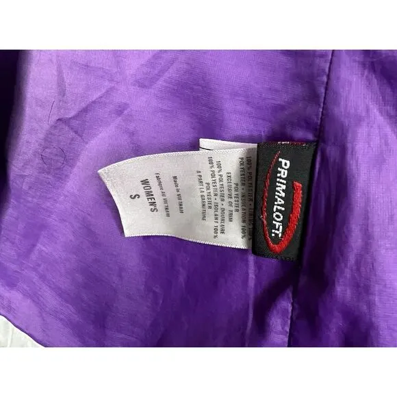 Patagonia Women's MICRO PUFF JACKET Down Puffer Feather Prima‎ Loft Gray Size S