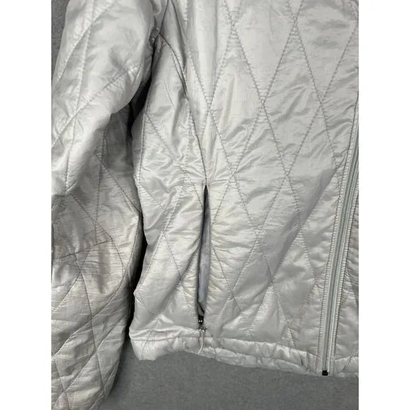 Patagonia Women's MICRO PUFF JACKET Down Puffer Feather Prima‎ Loft Gray Size S