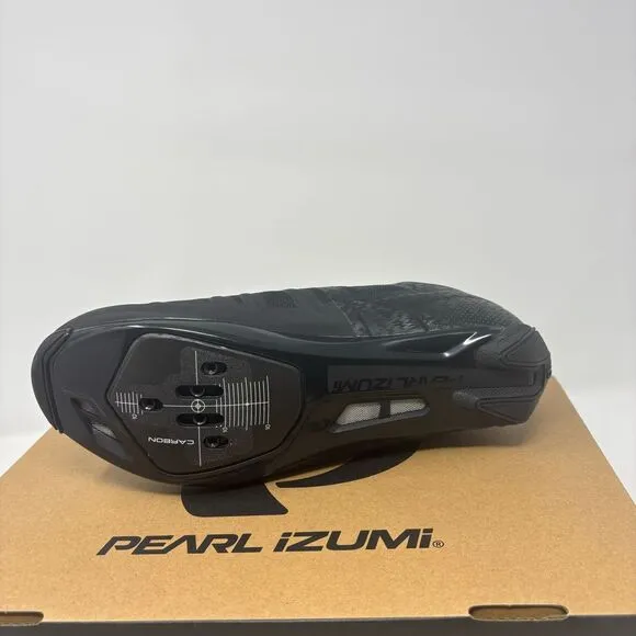 Pearl Izumi Cycling Shoes Men's 6.5 Black Attack Road BOA Faux Leather‎ 2/3 Bolt