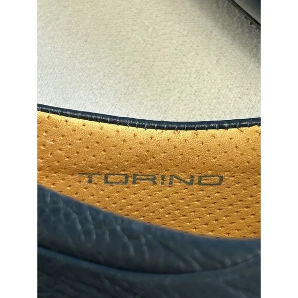 Porsche Design Men's Italian Torino Leather Oxford Shoes in Blue - Sz 10