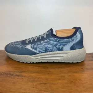 Psudo | Court Sustainable Shoes - Blue ; Womens 9.5