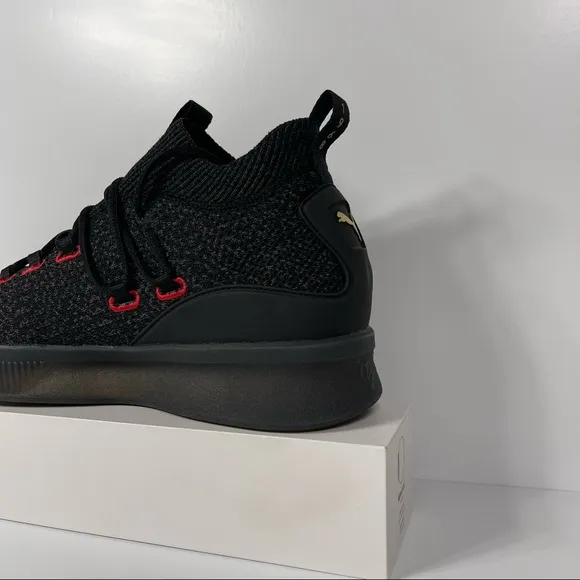 PUMA CLYDE COURT DISRUPT REFORM MENS BASKETBALL SHOES SIZE 10 BLACK MEEK MILL