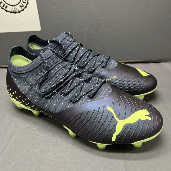 PUMA FUTURE Z 2.4 FG/AG Soccer Cleat Navy Green 106995 01 Men Size 7 NEW