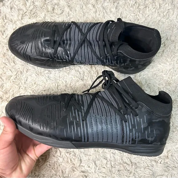 Puma future Z 3.1soccer shoes men’s size 13 black asphalt