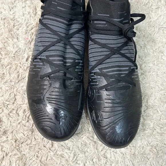 Puma future Z 3.1soccer shoes men’s size 13 black asphalt