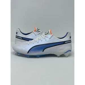 Puma‎ King Ultimate FG AG Soccer Cleats Shoes White 107097-01 Mens Size 8 New