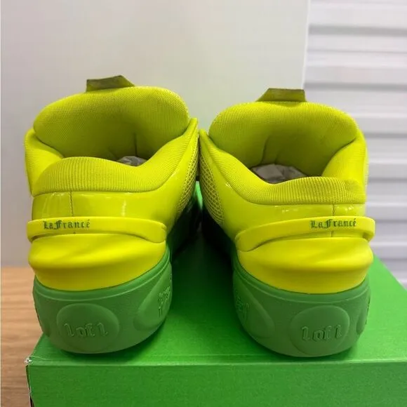 Puma LaMelo Ball LaFrance Amour Slime Shoes Emerald Green 310868-01 Size 11.5