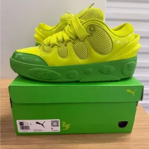 Puma LaMelo Ball LaFrance Amour Slime Shoes Emerald Green 310868-01 Size 11.5