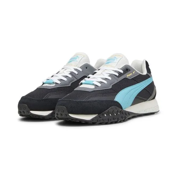 Puma Mens Blktop Rider Lithium Black Shoes (NWT)
