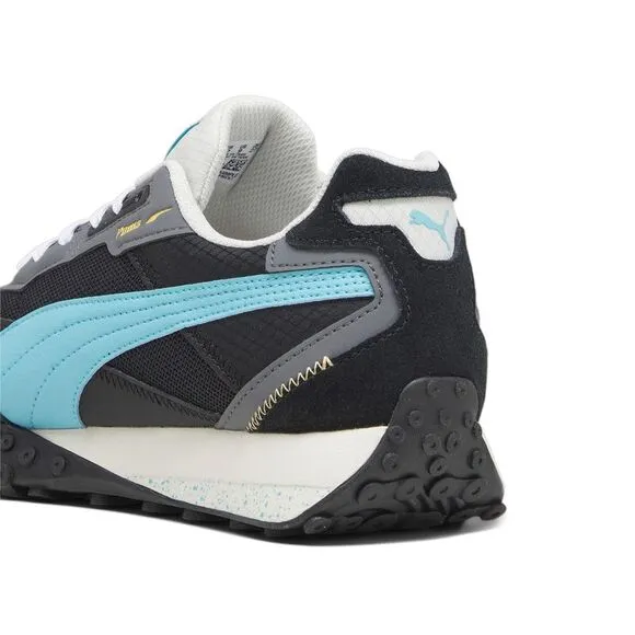 Puma Mens Blktop Rider Lithium Black Shoes (NWT)