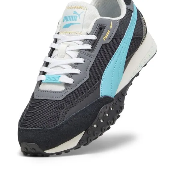 Puma Mens Blktop Rider Lithium Black Shoes (NWT)