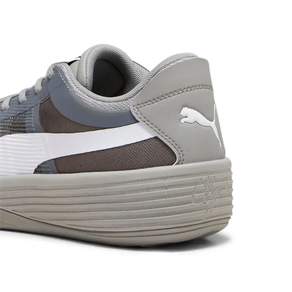 Puma Mens Clyde All-Pro Team Gray Shoes (NWT)