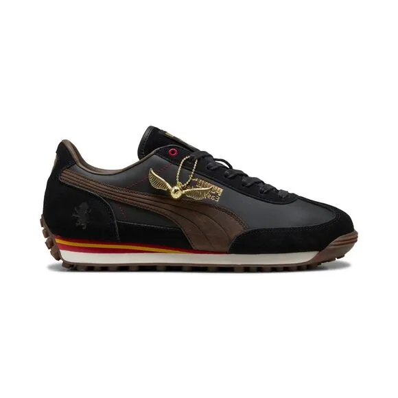 Puma Mens Easy Rider Harry Potter Golden Snitch Black Shoes (NWT)