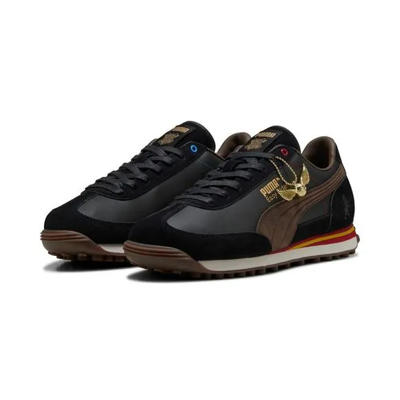 Puma Mens Easy Rider Harry Potter Golden Snitch Black Shoes (NWT)