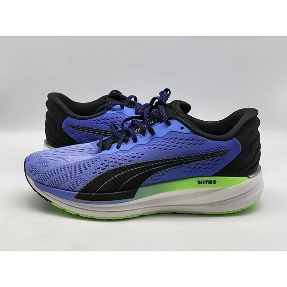 Puma Men's Running Shoes Nitro Technology Blue/Black Size US 9.5