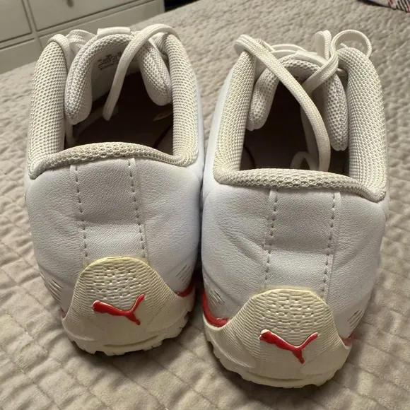 Puma Scuderia Ferrari Drift Cat 5 Ultra II Mens White Motorsport Sneakers Shoes