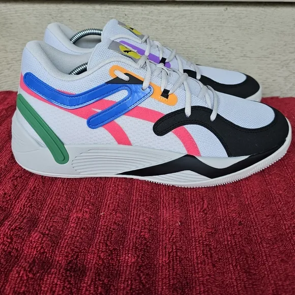 Puma TRC Blaze Court Basketball Shoes Multicolored Sneakers Men's Size:11