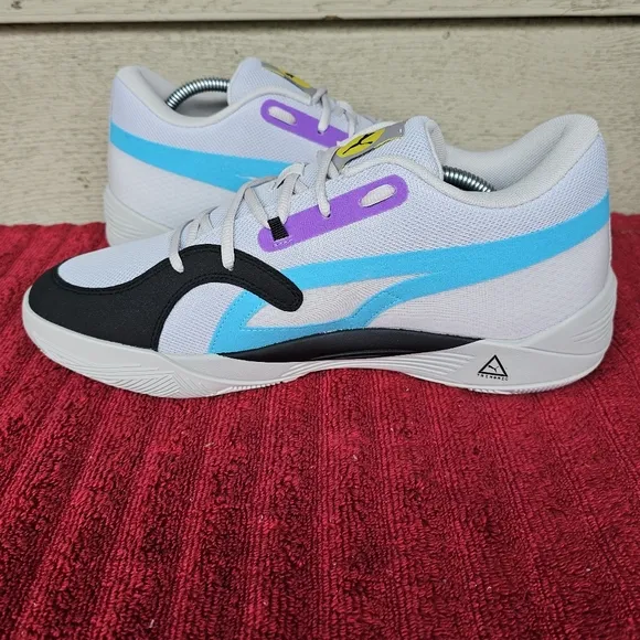 Puma TRC Blaze Court Basketball Shoes Multicolored Sneakers Men's Size:11