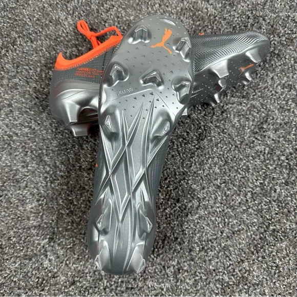 Puma ULTRA 2.4 FG AG Mens Soccer Cleats Shoes Diamond Silver Size 11.5 106698-01