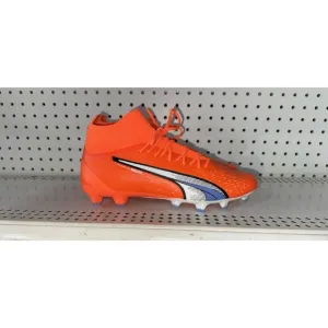 PUMA Ultra Pro FG AG Mens Soccer Cleats Size 9 Orange Blue White Black