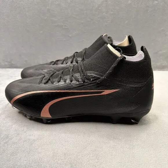 PUMA Ultra Pro FG/AG Mens Size 8.5 Soccer Cleats White Black Copper Rose NEW
