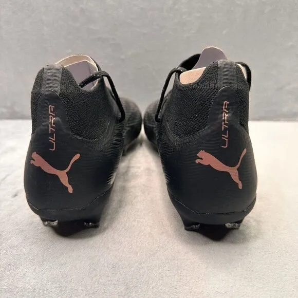 PUMA Ultra Pro FG/AG Mens Size 8.5 Soccer Cleats White Black Copper Rose NEW