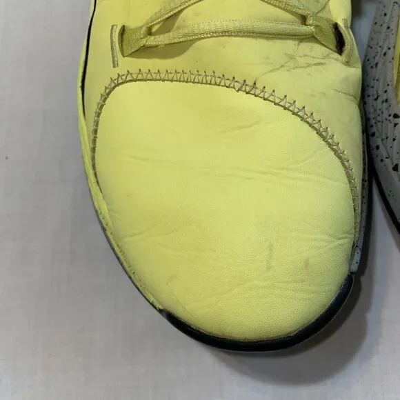 Puma Uproar Spectra Men’s Basketball Shoes Size 13 Yellow Leather Court Thunder