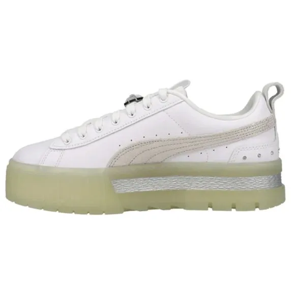 PUMA Womens Mayze Platform Sneakers Shoes 100% Leather  593SH0