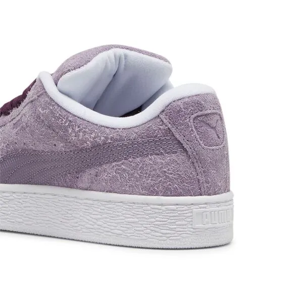 Puma Womens Suede XL Hairy Purple Shoes (NWT)