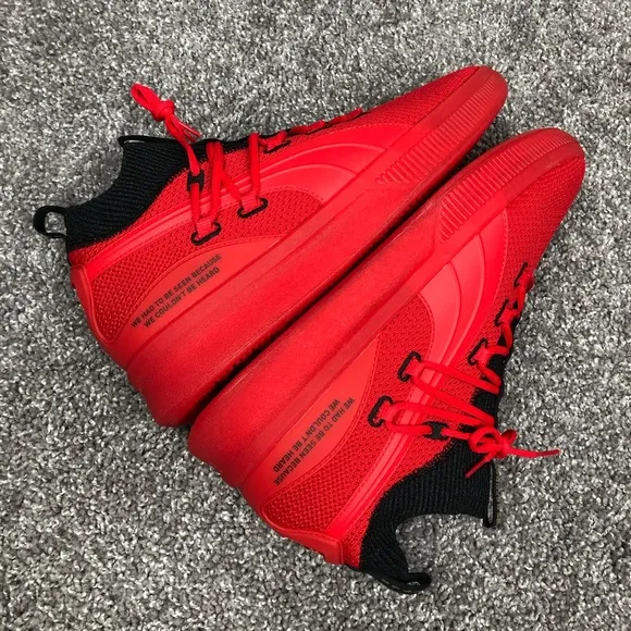 PUMA X Meek Mill Clyde Court #REFORM Mens Basketball Shoes Red Sz 11.5 19346101