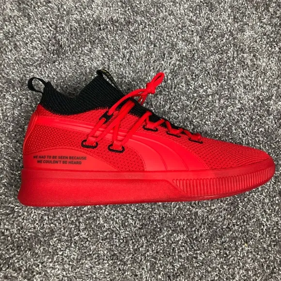 PUMA X Meek Mill Clyde Court #REFORM Mens Basketball Shoes Red Sz 11.5 19346101