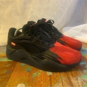 Puma X TMC RS-X3 10th Anniversary Low Mens Shoes Black Red 386515-01 Size 9