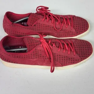 Puma Mens shoes courtside perf suede size 13