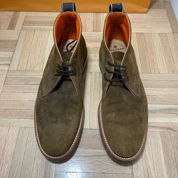 Rag &amp; Bone x Grenson suede boots. Mens 8.5