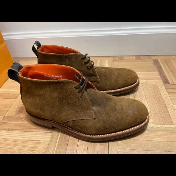 Rag &amp; Bone x Grenson suede boots. Mens 8.5