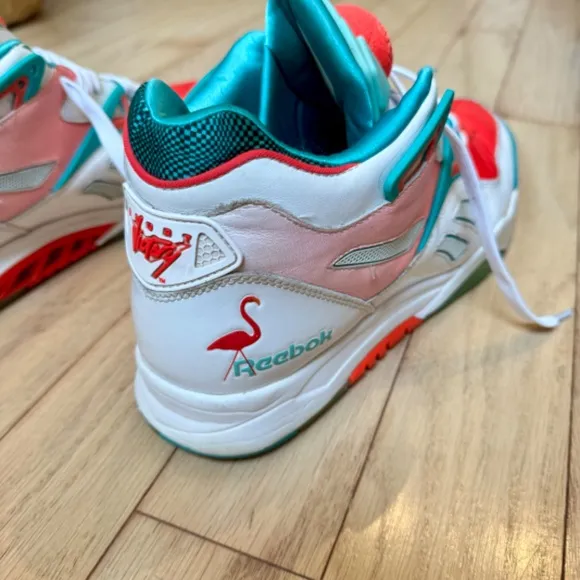 Reebok Court Victory Pump: Miami Vice Edition