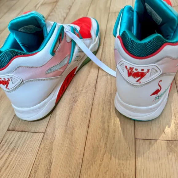Reebok Court Victory Pump: Miami Vice Edition