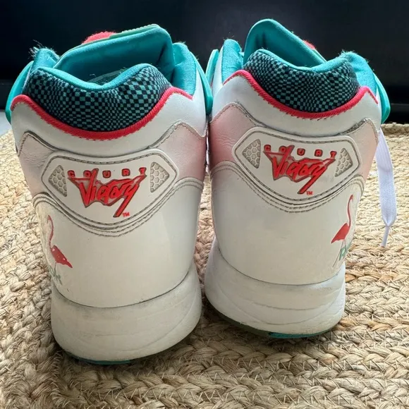 Reebok Court Victory Pump: Miami Vice Edition