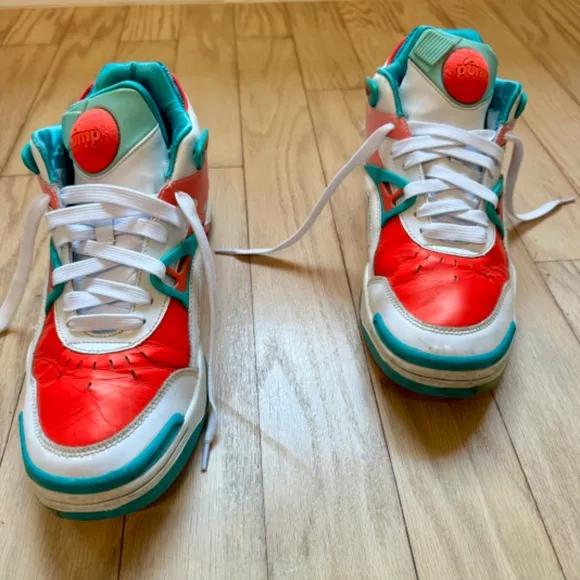 Reebok Court Victory Pump: Miami Vice Edition