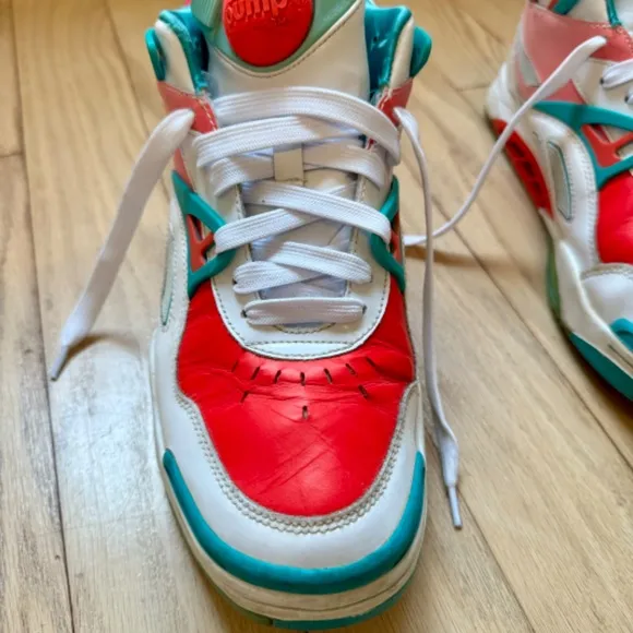 Reebok Court Victory Pump: Miami Vice Edition