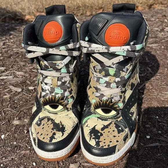 Reebok Melody Ehsani x Blacktop Pump WedgeSneakers eye Classics shoes 7