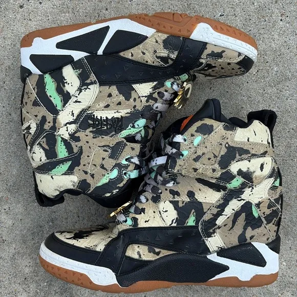 Reebok Melody Ehsani x Blacktop Pump WedgeSneakers eye Classics shoes 7