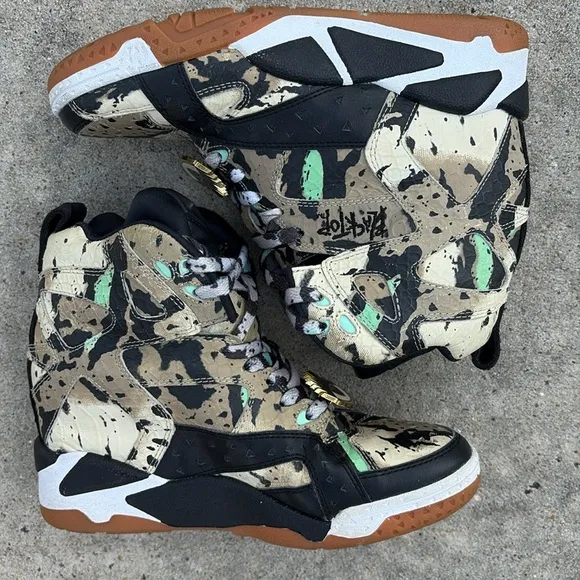 Reebok Melody Ehsani x Blacktop Pump WedgeSneakers eye Classics shoes 7