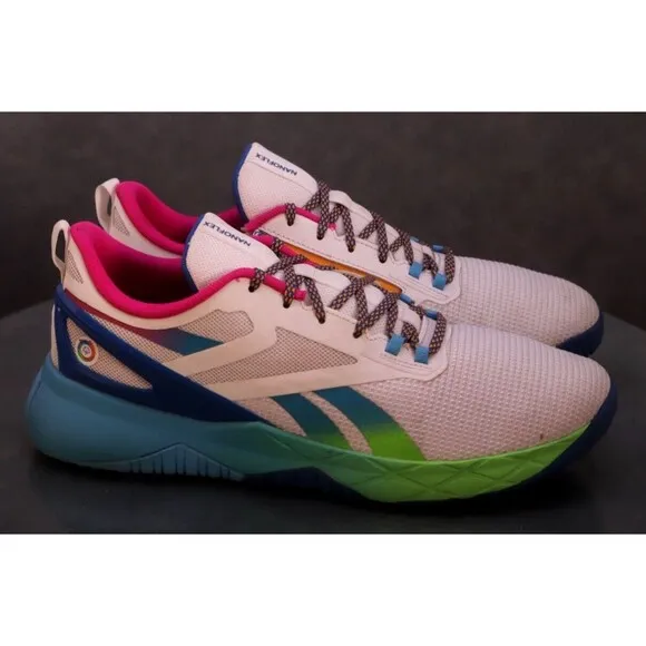 Reebok Nanoflex Parafit TR $130 Men's Gym Performance Trainers Shoes Size 10.5