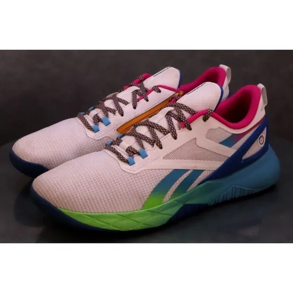 Reebok Nanoflex Parafit TR $130 Men's Gym Performance Trainers Shoes Size 10.5