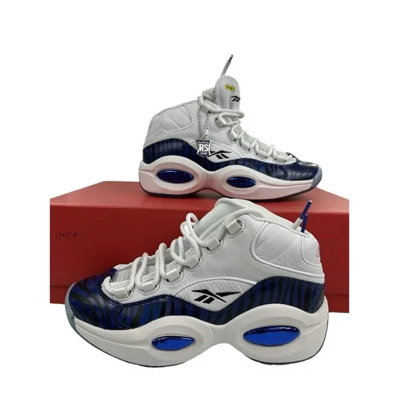 Reebok Question Mid Panini Tiger Prizm Mens Basketball Shoes Size 6.5 HQ1097 NWB