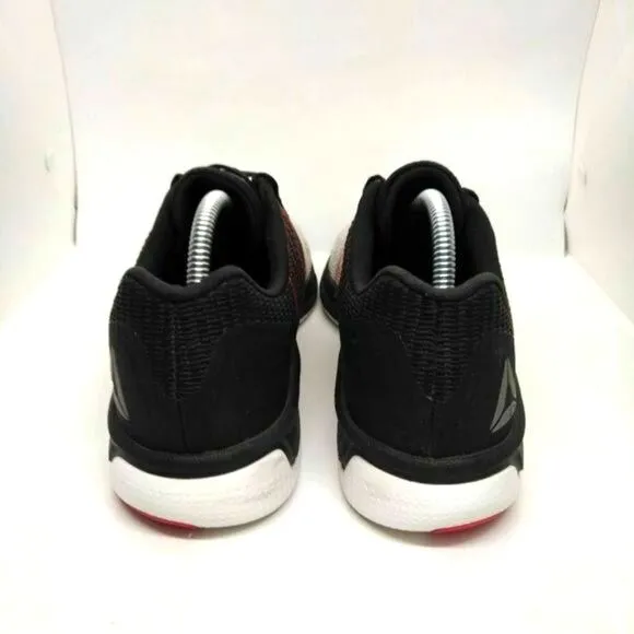 Reebok Fast Flexweave Running‎ Shoes Mens Size 9.5 Red Black White Sneakers
